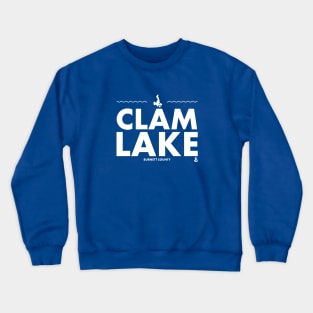 Burnett County, Wisconsin - Clam Lake Crewneck Sweatshirt